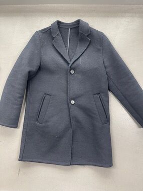 Zara kids Navy wool peacoat jacket boys size 9